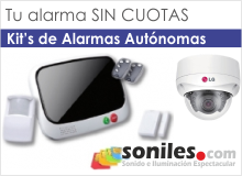 Alarmas sin mantenimiento SONILES