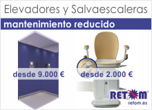 Ascensores de mantenimiento reducido RETOM