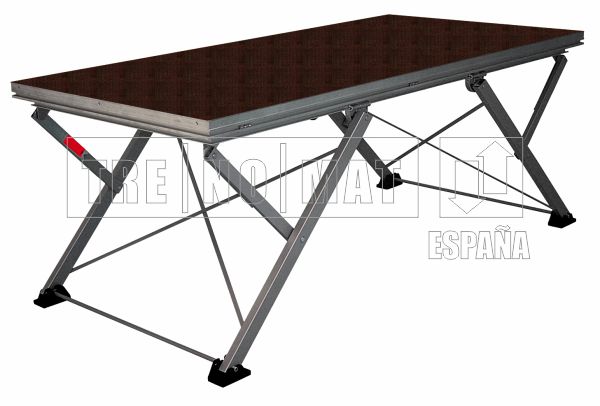 Tarimas modulares modelo TRENOMAT1000 Trenomat-RETOM